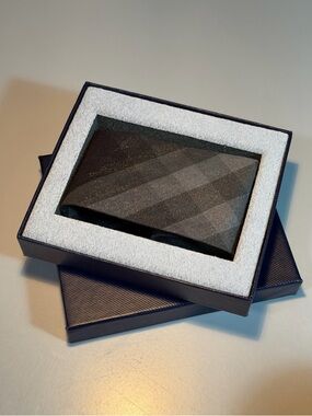 Burberry Black and Grey Plaid Headband